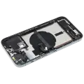 Back Housing W/ Charging Port Flex & Small Parts  For iPhone 13 Pro Max (US Version) (Used OEM Pull: Grade B) (Alpine Green)