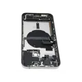 Back Housing W/ Charging Port Flex & Small Parts  For iPhone 13 Pro Max (US Version) (Used OEM Pull: Grade C) (Graphite)