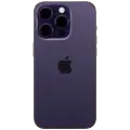 Back Housing W/ Charging Port Flex & Small Parts  For iPhone 14 Pro (EU / Global Version) (Used OEM Pull: Grade A) (Deep Purple)