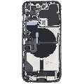 Back Housing W/ Charging Port Flex & Small Parts  For iPhone 14 Pro (EU / Global Version) (Used OEM Pull: Grade A) (Deep Purple)
