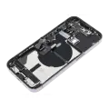 Back Housing W/ Charging Port Flex & Small Parts  For iPhone 14 Pro (EU / Global Version) (Used OEM Pull: Grade A) (Deep Purple)