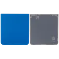 Bottom Back Cover Glass For Samsung Galaxy Z Flip 7 5G (F766) (No Logo) (Aftermarket Plus) (Blue Shadow)