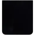 Bottom Back Cover Glass For Samsung Galaxy Z Flip 7 FE 5G (F761) (No Logo) (Aftermarket Plus) (Black)