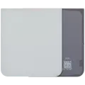Bottom Back Cover Glass For Samsung Galaxy Z Flip 7 FE 5G (F761) (No Logo) (Aftermarket Plus) (White)