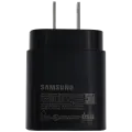USB Type C Samsung Wall Power Adapter (OEM Grade New) (240v USA) (Black)