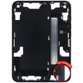 Mid-Frame Housing  W/ Small Parts For iPhone 16e (US Version) (Used OEM Pull: Grade A) (Black)