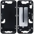 Mid-Frame Housing  W/ Small Parts For iPhone 16e (US Version) (Used OEM Pull: Grade A) (Black)