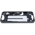 Mid-Frame Housing  W/ Small Parts For iPhone 16e (US Version) (Used OEM Pull: Grade A) (Black)