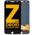 LCD Assembly Without Frame For Motorola Moto Z / Moto Z Droid (XT1650-01 / 2016) (Refurbished) (Black)