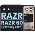 Outer OLED Assembly Without Frame For Motorola Razr / Razr 60 (XT2553 / 2025) (Genuine OEM) (All Colors) 