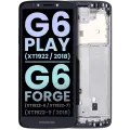 LCD Assembly With Frame For Motorola Moto G6 Play (XT1922 / 2018) / G6 Forge (XT1922-6 / XT1922-7 / XT1922-9 / 2018) (US Version) (Genuine OEM) (Gold)
