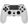 Wireless Bluetooth Controller For PlayStation 4 (White) (DOBE)