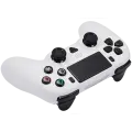 Wireless Bluetooth Controller For PlayStation 4 (White) (DOBE)