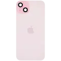 Back Glass w/ MagSafe Magnet & NFC & Flashlight Flex For IPhone 15 Plus (Genuine OEM) (Pink)