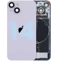 Back Glass w/ MagSafe Magnet & NFC & Flashlight Flex For iPhone 14 (Genuine OEM) (Purple)