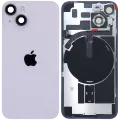 Back Glass w/ MagSafe Magnet & NFC & Flashlight Flex For iPhone 14 (Genuine OEM) (Purple)