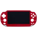 LCD Screen With Stand For PlayStation Vita 1000 (Red)