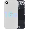 Back Glass w/ MagSafe Magnet & NFC & Flashlight Flex For iPhone 16e (Genuine OEM) (White)