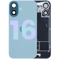 Back Glass w/ MagSafe Magnet & NFC & Flashlight Flex For iPhone 16 (Genuine OEM) (Teal)