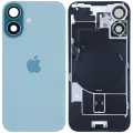 Back Glass w/ MagSafe Magnet & NFC & Flashlight Flex For iPhone 16 (Genuine OEM) (Teal)