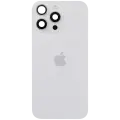 Back Glass w/ MagSafe Magnet & NFC & Flashlight Flex For IPhone 16 Pro Max (Genuine OEM) (White Titanium)