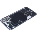 Back Glass w/ MagSafe Magnet & NFC & Flashlight Flex For iPhone 17 (Genuine OEM) (Mist Blue)