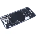 Back Glass w/ MagSafe Magnet & NFC & Flashlight Flex For iPhone 17 (Genuine OEM) (Black)