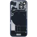 Back Glass w/ MagSafe Magnet & NFC & Flashlight Flex For IPhone 15 (Genuine OEM) (Black)