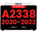 Complete LCD Display Assembly For MacBook Pro 13" A2338 (2020)  / (Aftermarket Plus) (Space Gray)