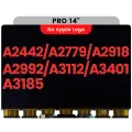 LCD Panel Only For MacBook Pro 14" (A2442 / A2779 / A2918 / A2992 / A3112 / A3401 / A3185) (With All Years) (Aftermarket Plus)