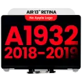 Complete LCD Display Assembly For MacBook Air 13" A1932 (2018-2019) (Aftermarket Plus) (Silver)