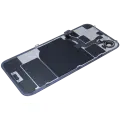 Back Glass w/ MagSafe Magnet & NFC & Flashlight Flex For iPhone 16e (Genuine OEM) (Black)