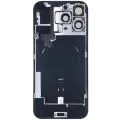 Back Glass w/ MagSafe Magnet & NFC & Flashlight Flex For IPhone 16 Pro Max (Genuine OEM) (Black Titanium)