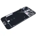 Back Glass w/ MagSafe Magnet & NFC & Flashlight Flex For IPhone 16 Pro Max (Genuine OEM) (Black Titanium)
