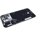 Back Glass w/ MagSafe Magnet & NFC & Flashlight Flex For IPhone 16 Pro Max (Genuine OEM) (Black Titanium)