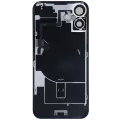 Back Glass w/ MagSafe Magnet & NFC & Flashlight Flex For iPhone 16 Plus (Genuine OEM) (Ultramarine)