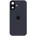 Back Glass w/ MagSafe Magnet & NFC & Flashlight Flex For iPhone 16 (Genuine OEM) (Black)
