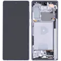 OLED Assembly With Frame For Samsung Galaxy Note 20 5G (Aftermarket Plus) (Mystic Gray)