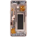 OLED Assembly With Frame For Samsung Galaxy S9 (Aftermarket Plus) (Sunrise Gold)