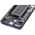 OLED Assembly With Frame For Samsung Galaxy S9 (Aftermarket Plus) (Midnight Black)