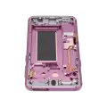 OLED Assembly With Frame For Samsung Galaxy S9 (Aftermarket Plus) (Lilac Purple)