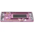 OLED Assembly With Frame For Samsung Galaxy S9 (Aftermarket Plus) (Lilac Purple)
