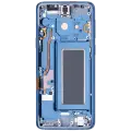OLED Assembly With Frame For Samsung Galaxy S9 (Aftermarket Plus) (Coral Blue)