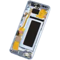 OLED Assembly With Frame For Samsung Galaxy S8 (Aftermarket Plus) (Coral Blue)