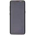 OLED Assembly With Frame For Samsung Galaxy S8 (Aftermarket Plus) (Midnight Black)