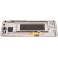 OLED Assembly With Frame For Samsung Galaxy S8 (Aftermarket Plus) (Arctic Silver)