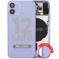 Back Housing W/ Small Parts For iPhone 12 Mini (EU / Global Version) (Aftermarket Plus) (Purple)