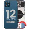 Back Housing W/ Small Parts For iPhone 12 Pro Max (EU / Global Version) (Aftermarket Plus) (Pacific Blue)