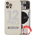 Back Housing W/ Small Parts For iPhone 12 Pro (EU / Global Version) (Aftermarket Plus) (Gold)