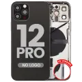 Back Housing W/ Small Parts For iPhone 12 Pro (US Version) (Aftermarket Plus) (Graphite)